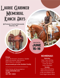 Laurie Gardner Memorial Ranch Days